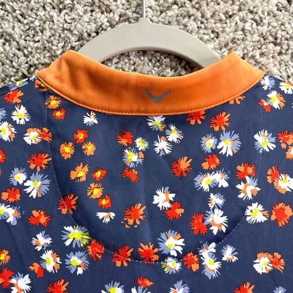 Callaway Dress Women’s XL Opti-Dri Floral Print Sleeveless V-Neck Athletic - Picture 4 of 6